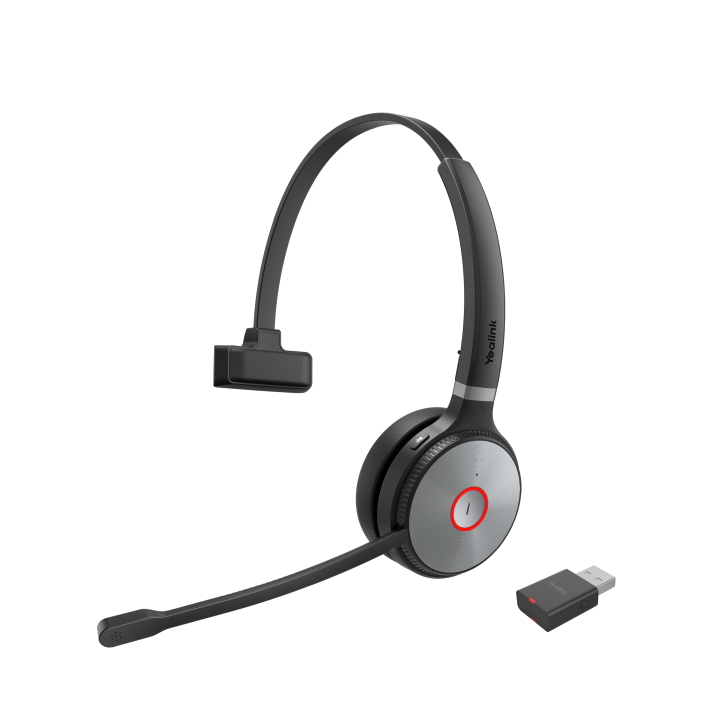 Yealink WH62 Mono Portable UC-DECT Wireless headset