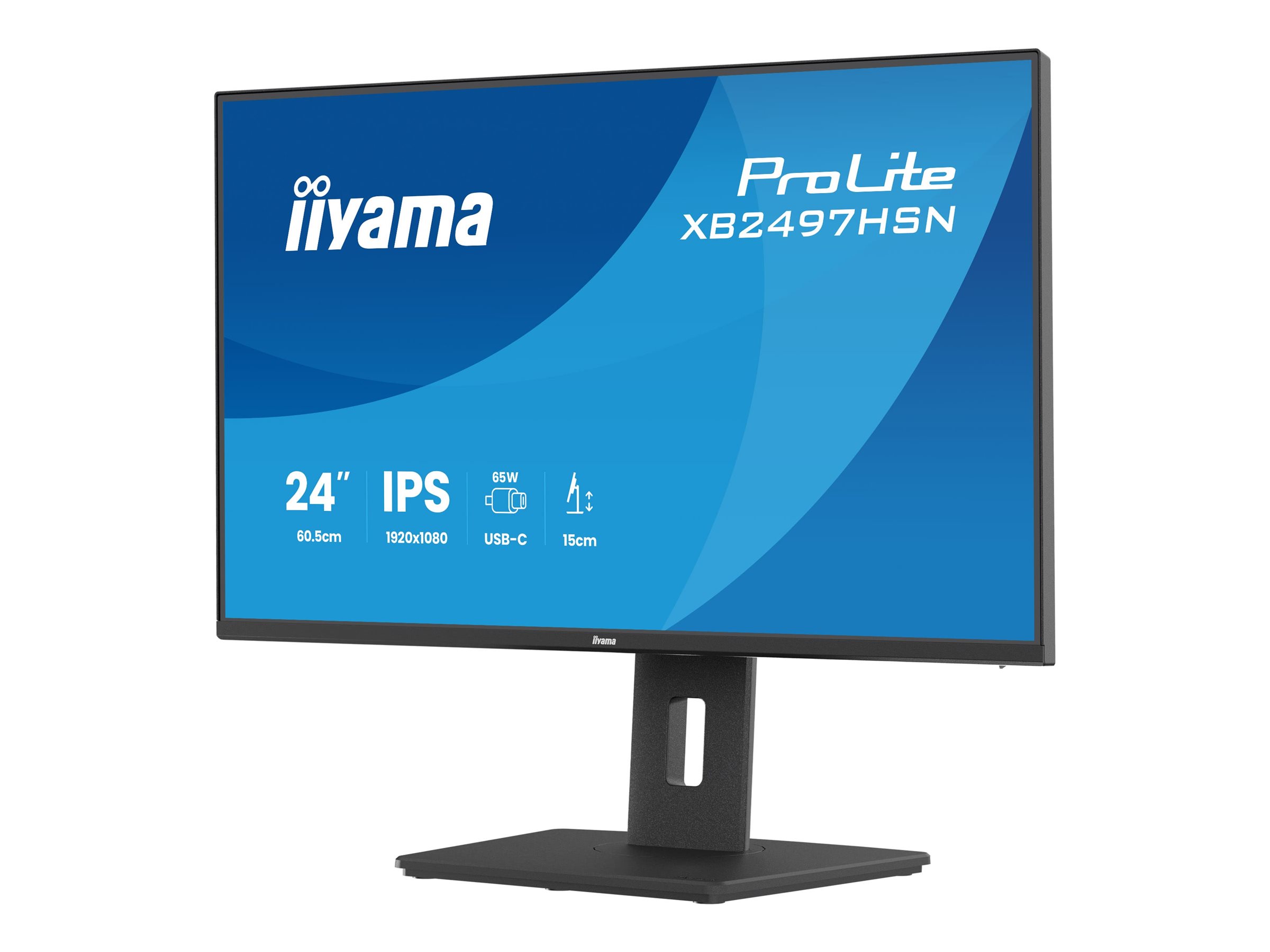 iiyama ProLite XB2497HSN-B1 computer monitor 60.5 cm (23.8") 1920 x 1080 pixels Full HD LED Black