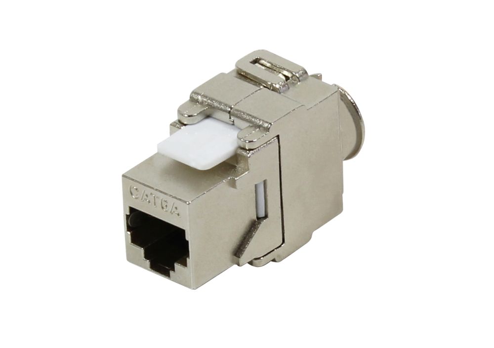 Keystone,Modul, TP-Buchse(RJ45), CAT6A, 500MHz, groß,  Synergy 21,