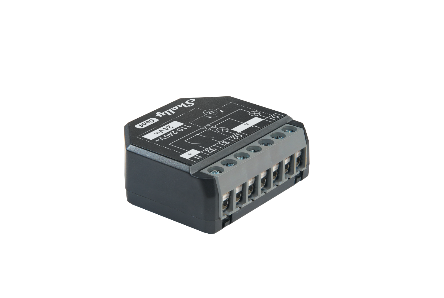 Shelly · Unterputz · "2PM Gen4" · Relais · max 16A · 2 Kanäle · Messfunktion · WLAN · Matter · Zigbee · Bluetooth Shelly · Unterputz · "2PM Gen4" · Relais · max 16A · 2 Kanäle · Messfunktion · WLAN · Matter · Zigbee · Bluetooth