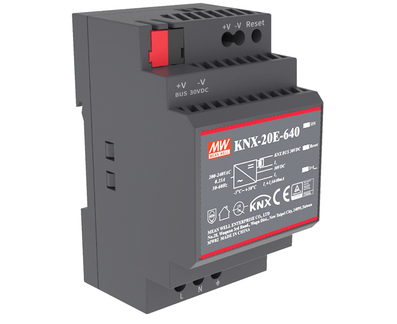 MEAN WELL Netzteil - KNX Netzteil 19,2W 640mA