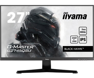iiyama G-MASTER G2745QSU-B1 computer monitor 68.6 cm (27") 2560 x 1440 pixels Dual WQHD LED Black