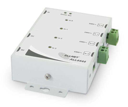 ALLNET MSR Sensor ALL4444 / 4 fach 220V Netzspannungswächter im Gehäuse