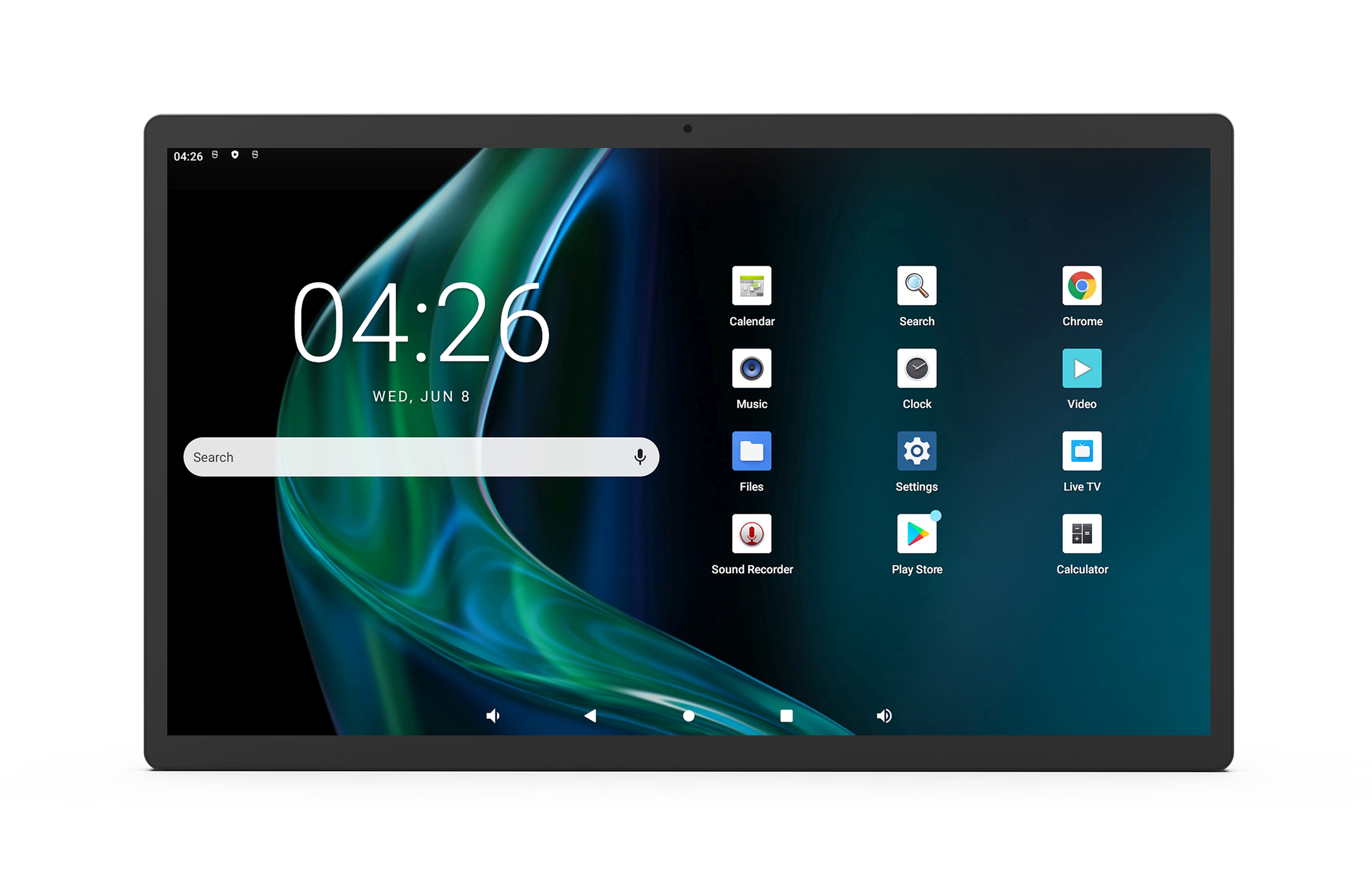 ALLNET Wall Display 24 Zoll FullHD, Show Series, 500nits, ultra flat Design, RK3576, Android 15