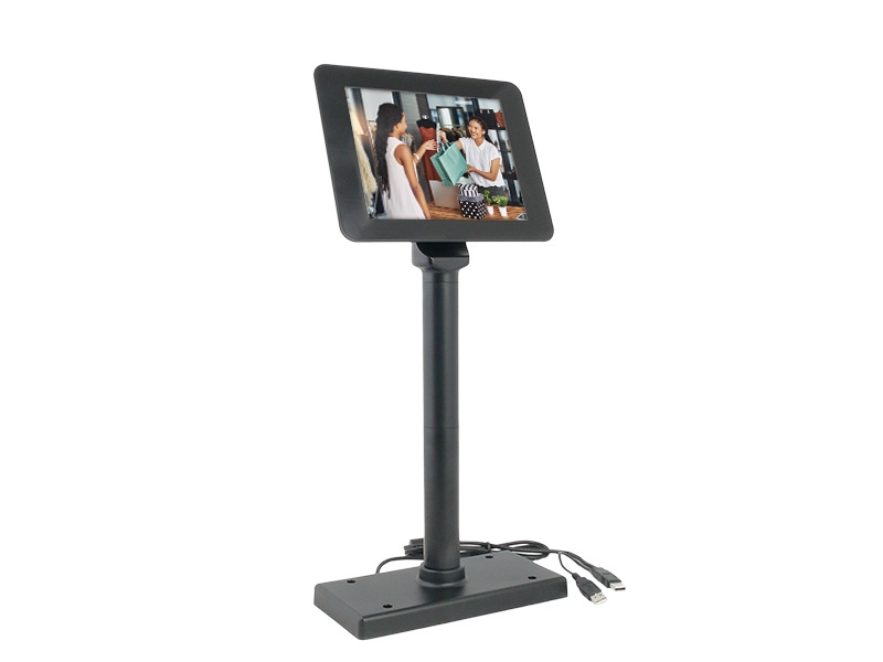 Kasse SD800 - 8" Kassenmonitor, True Flat Display, USB Anschluss, schwarz