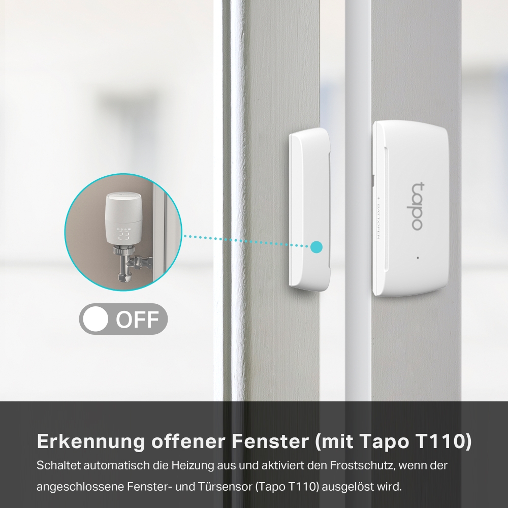TP-Link • KASA • Smart Home • Intelligentes Heizkörperthermostat Starter Kit • KE100 KIT