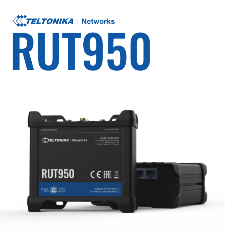 Teltonika · Router · RUT950 · LTE Modem Router/WLAN Teltonika · Router · RUT950 · LTE Modem Router/WLAN