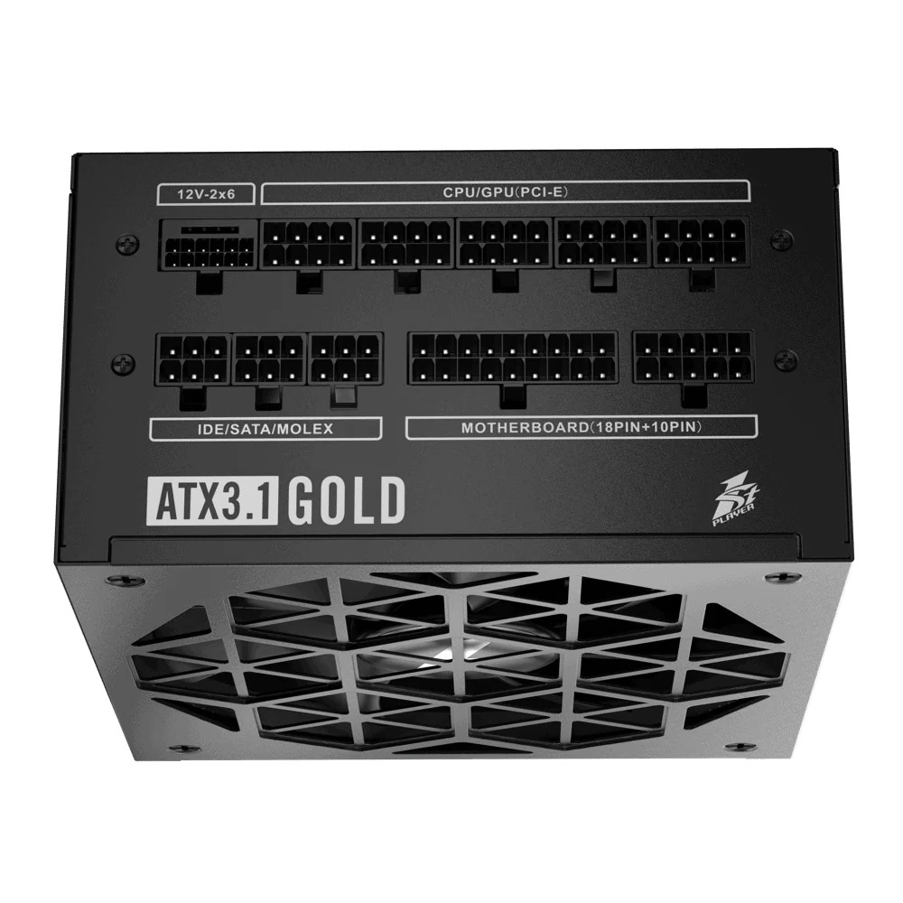 1stPlayer Netzteil ACK 80 Plus Bronze 750W Schwarz