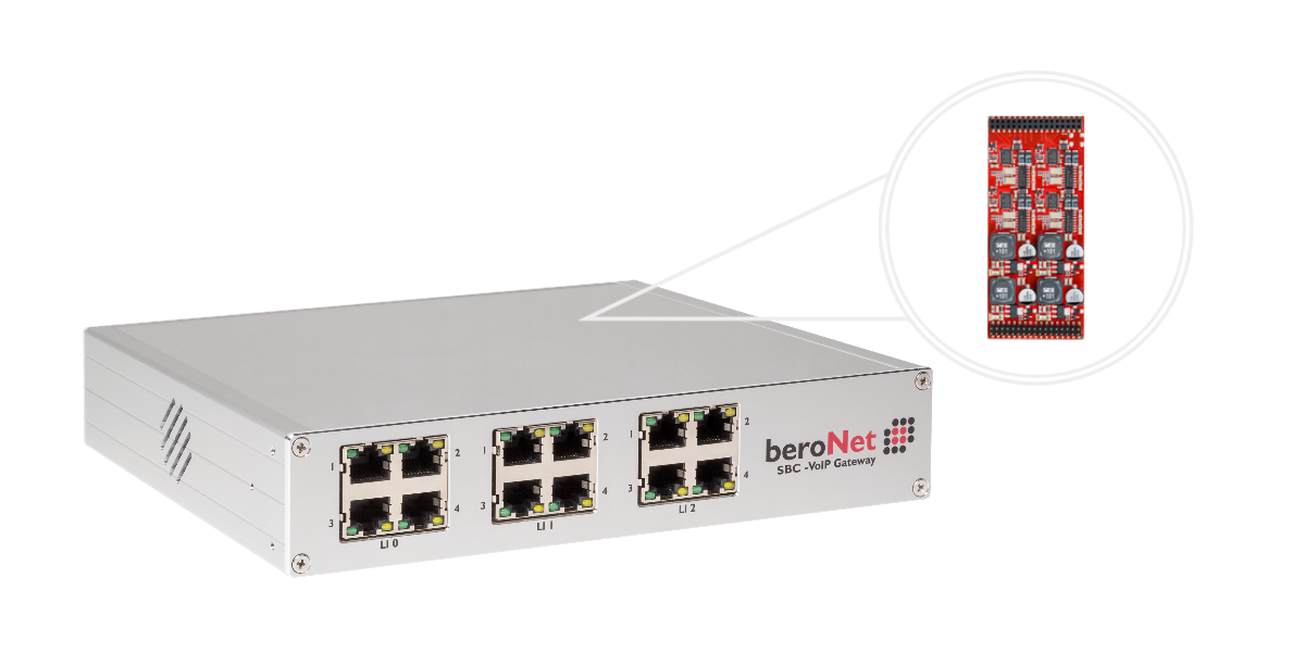 beroNet Gateway 12 FXS SBC VoIP Gateway