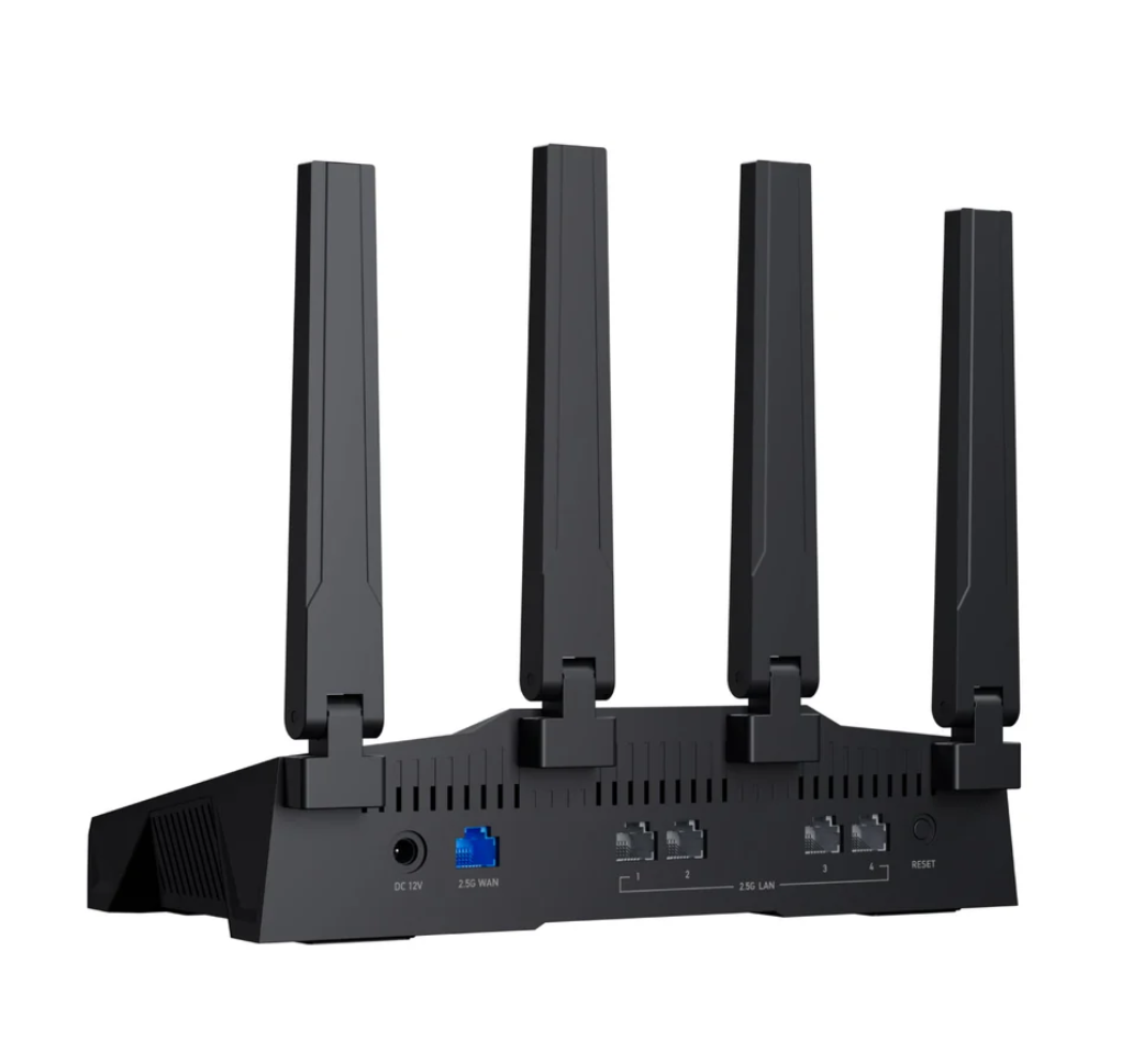ALLNET Wireless Router WIFI6 • AX6000 • 4x4 • 2.5GbE • High-Performance Home Router "OpenWRT" • GL-BE6500 / Flint 3e