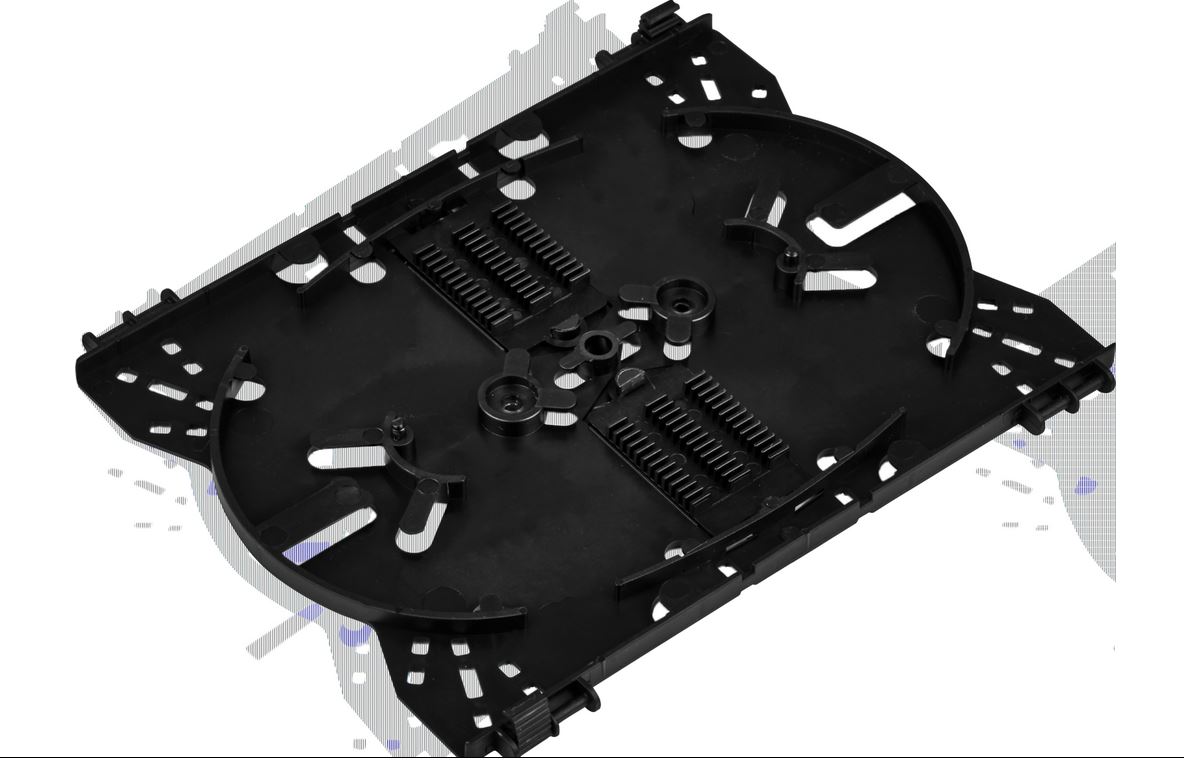 LWL-Spleißkassette Pro zur Aufnahme 2x12 Spleise incl. Spleißhalter, ohne Deckel!