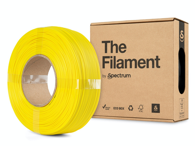 Spectrum Filaments TF-24052 3D printing material Polylactic acid (PLA) Yellow 1 kg