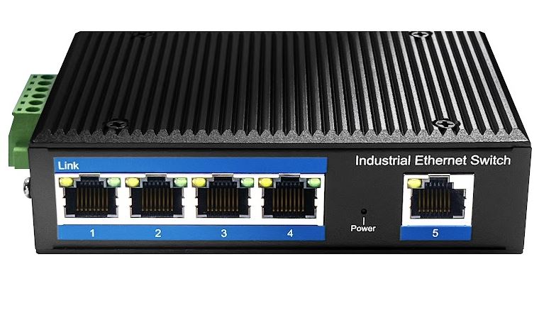 Cudy IF1005 network switch Unmanaged Gigabit Ethernet (10/100/1000) Black