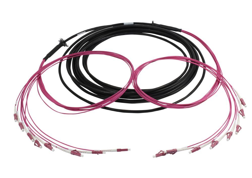 Synergy 21 S217071 InfiniBand/fibre optic cable 20 m 8x LC U-DQ(ZN) BH Pink