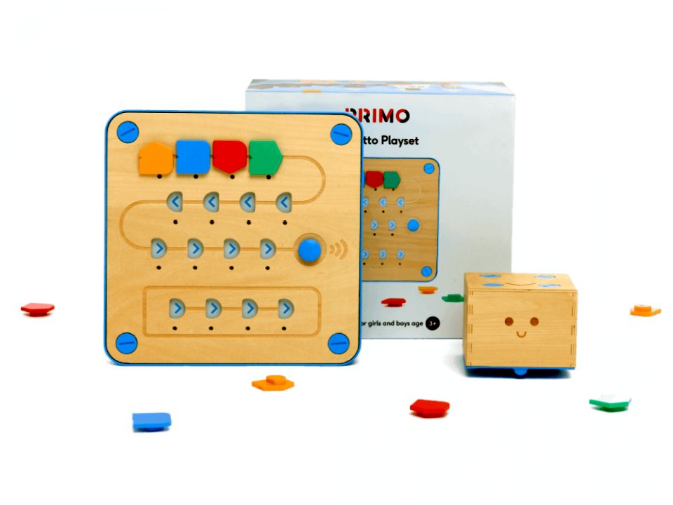 Cubetto MINT Coding Roboter aus Holz ab 3 Jahren (Geeignet für Montessori) - Internationale Version