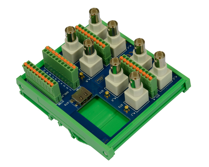 ALLDAQ zbh. ADQ-TB-COAX-HDMI-HUT / Spezial-Anschlussblock für ADQ-250- und ADQ-610-Serie