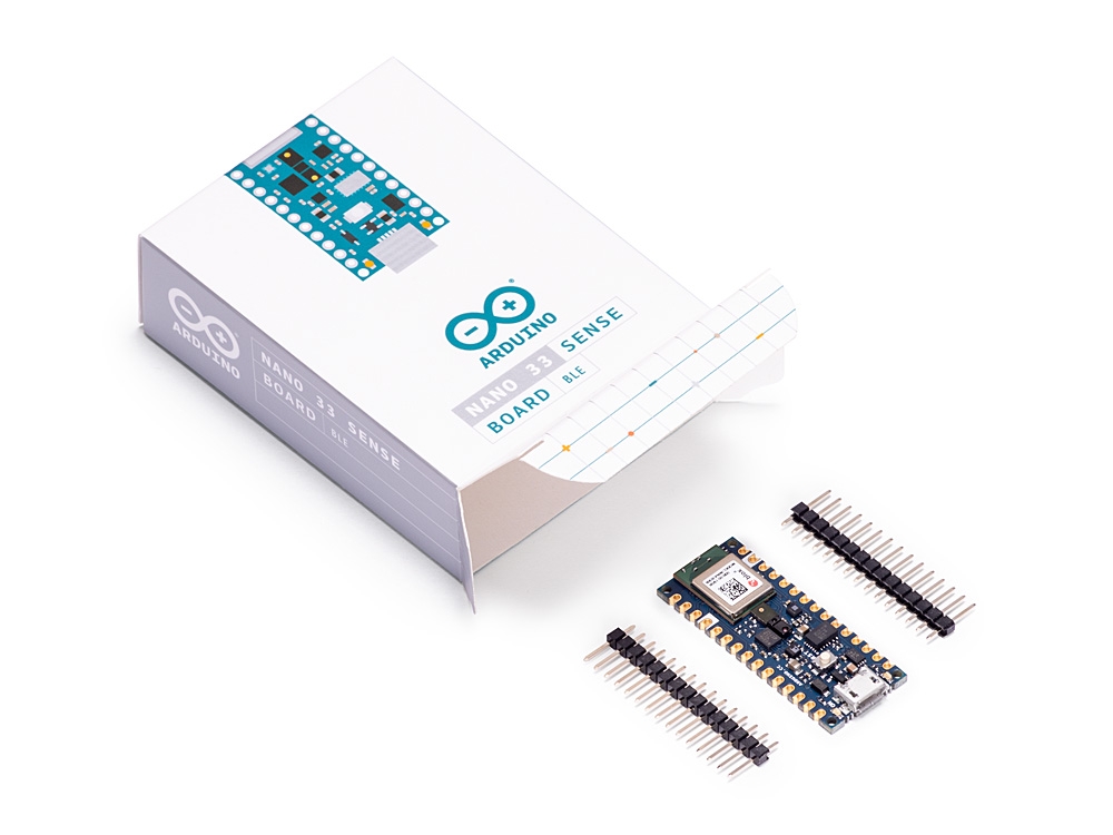 Arduino® Board Nano 33 BLE Sense REV 2 without headers