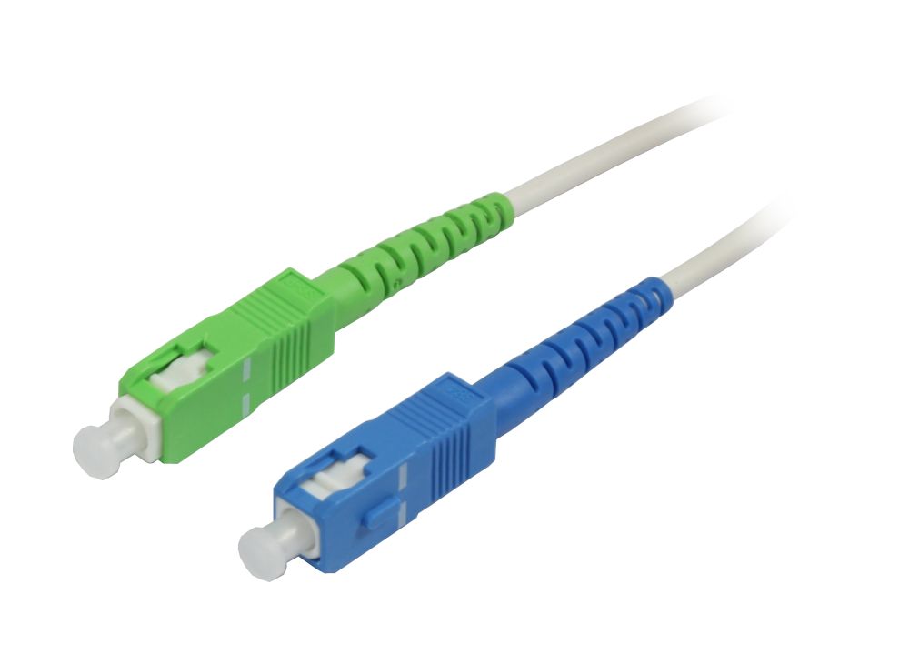 LWL-1-Faser-Patchk.  1.0mtr.SC-SC(APC8Grad), 9/125u, Schrägschliff, Synergy21, LWL-1-Faser-Patchk.  1.0mtr.SC-SC(APC8Grad), 9/125u, Schrägschliff, Synergy21,