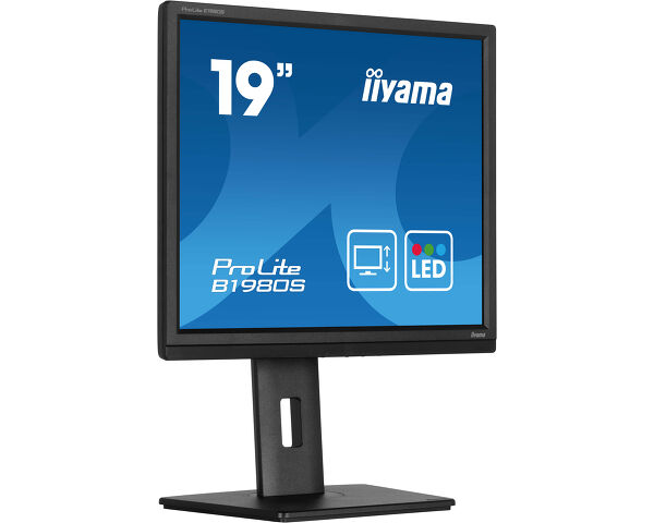 iiyama ProLite B1980S-B1 computer monitor 48.3 cm (19") 1280 x 1024 pixels VGA LED Black
