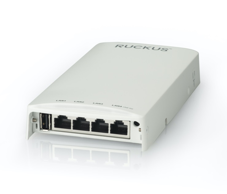 CommScope RUCKUS Unleashed H550 Wi-Fi 6 dual-band concurrent 2.4 GHz & 5 GHz, Wired/Wireless Wall Switch, BeamFlex+