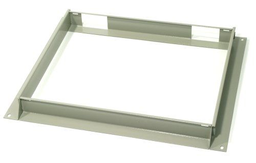 Triton 19"Schrank,zbh. Lüftereinsatz,zbh.Montagerahmen f. Boden, Schwarz,