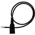 Jabra Kabel QD -> RJ10 Lucent und Cisco 79xx glatt Jabra Kabel QD -> RJ10 Lucent und Cisco 79xx glatt