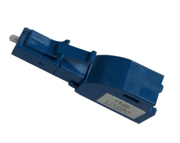 LWL-Dämpfungsglied LC/SPC  5dB, Return Loss 45dB, SM, 9um, Kunststoff LWL-Dämpfungsglied LC/SPC  5dB, Return Loss 45dB, SM, 9um, Kunststoff