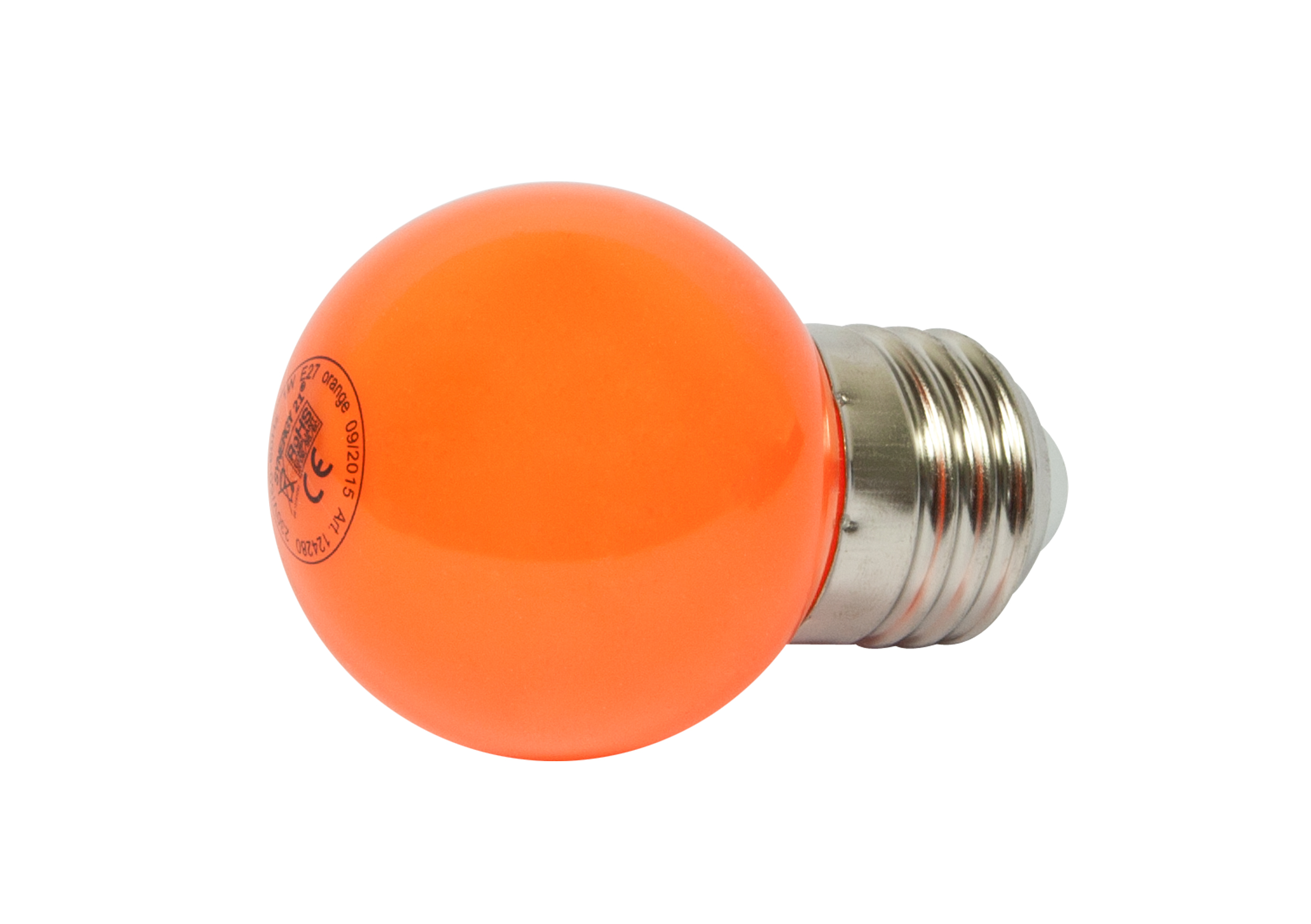 Synergy 21 LED Retrofit E27 Tropfenlampe G45 Orange 1 Watt FüR Lichterkette