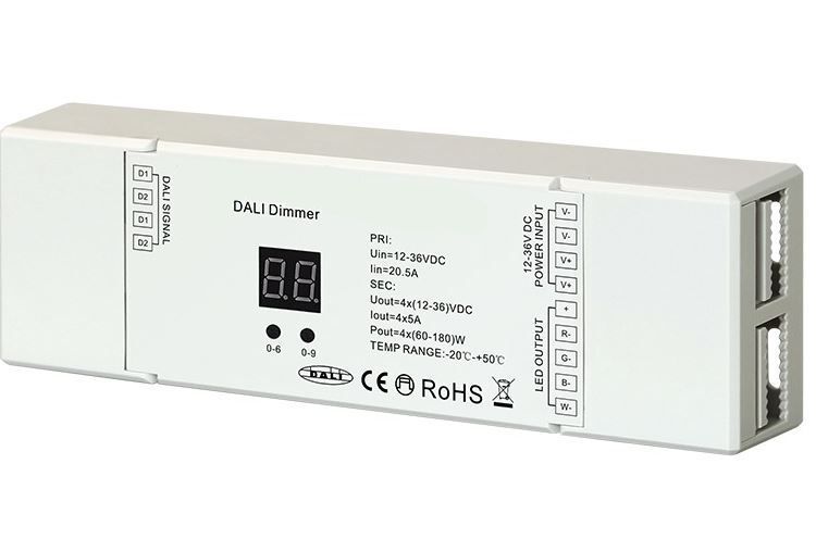 Synergy 21 LED Controller EOS 07 DALI DT8 RGB/RGB-W Synergy 21 LED Controller EOS 07 DALI DT8 RGB/RGB-W
