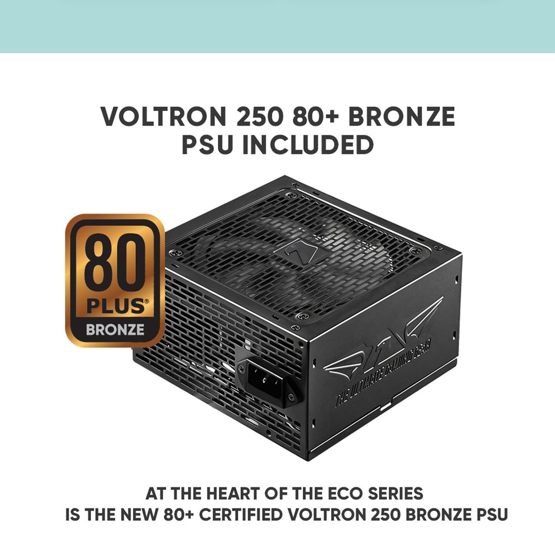 Alcatroz Azzura Millenia ECO AIR 2 RGB PC Case mit PSU