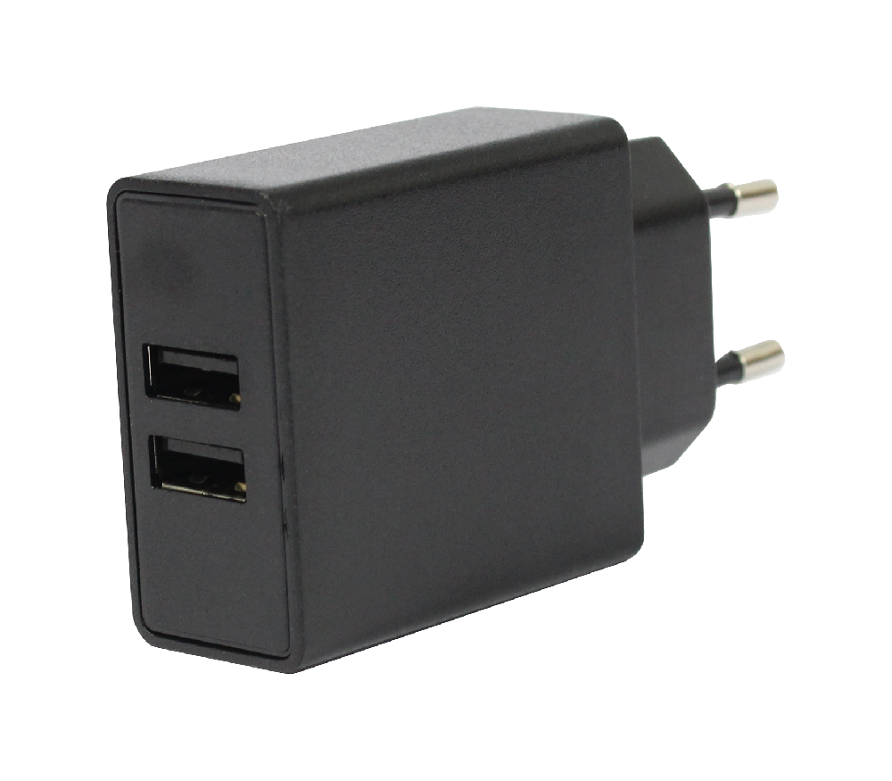 Flepo Netzteil USB  2-fach 100V/240V-3A Flepo Netzteil USB  2-fach 100V/240V-3A