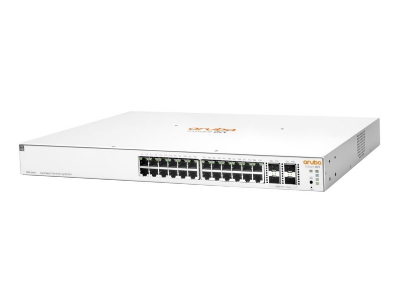 HPE Aruba Networking Networking Instant On Switch 24p Gigabit CL4 PoE 4p SFP+ 370W 1930