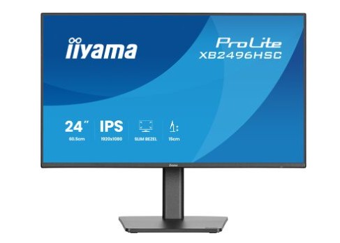 iiyama ProLite XB2496HSC-B1 computer monitor 60.5 cm (23.8") 1920 x 1080 pixels Full HD LED Black