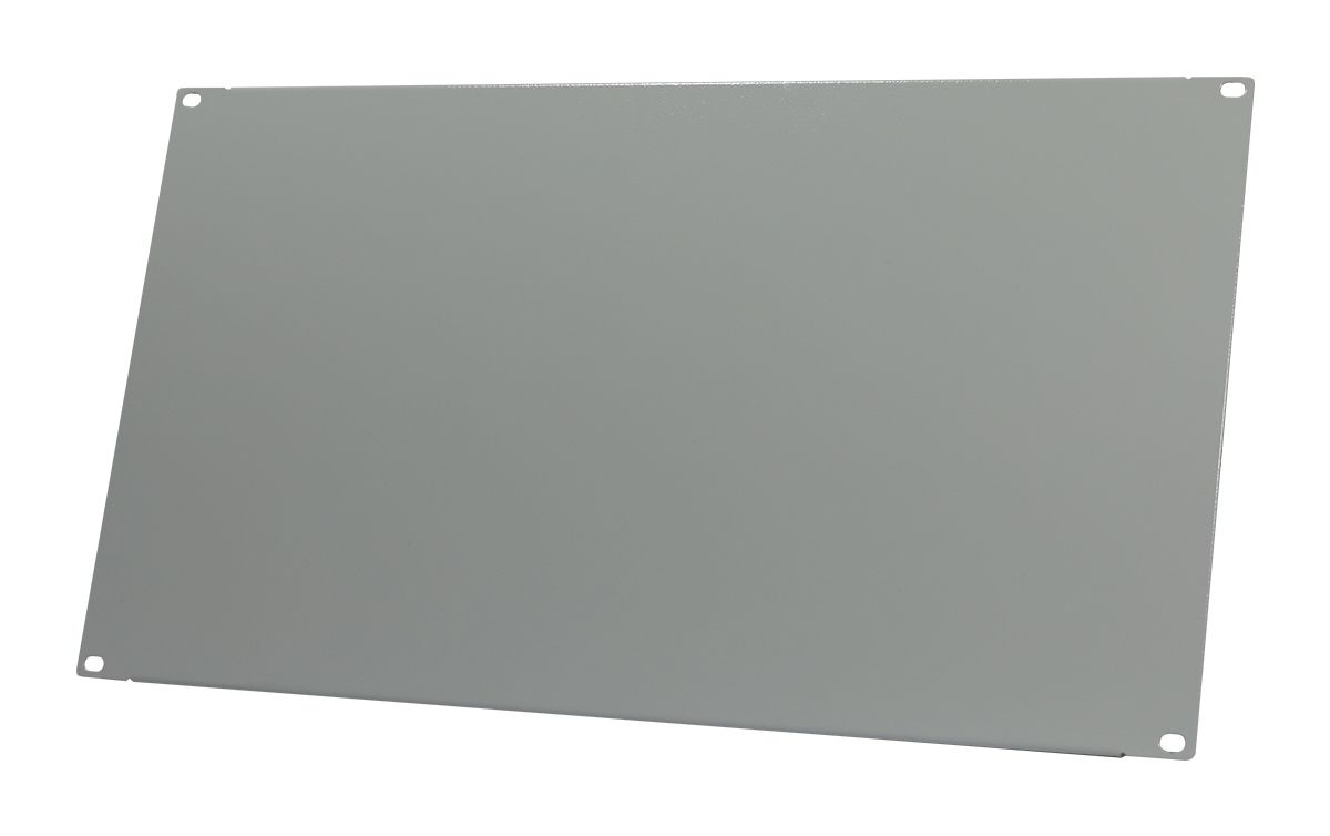ALLNET 19"zbh. Blindplatte, 6HE, Lichtgrau, ALLNET 19"zbh. Blindplatte, 6HE, Lichtgrau,