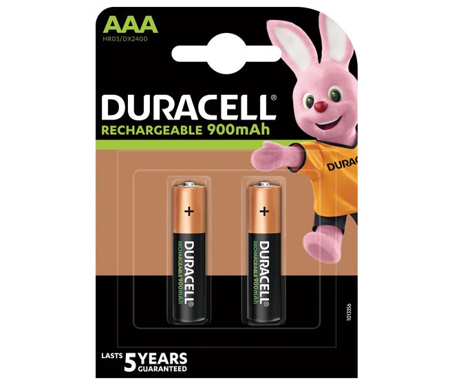 Batterie Akku wiederaufladbar AAA 1,2V (HR03) *Duracell* StayCharged - 2er-Pack Batterie Akku wiederaufladbar AAA 1,2V (HR03) *Duracell* StayCharged - 2er-Pack