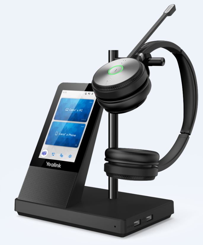 Yealink USB Dect UC Headset WH66 Dual DEMO
