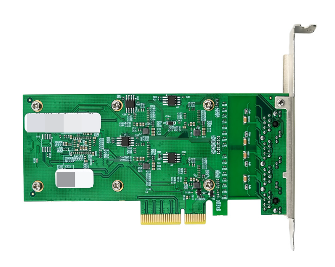 ALLNET PCIe 2.5G X4 Quad Port 2.5 Gigabit Server Adapter- Copper RJ45 - ALL0145-4-2.5G-TX