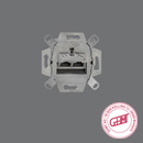 Rutenbeck Dose, UP, CAT6A, 2xRJ45, UAE-Cat.6A Iso-8/8 Up 0