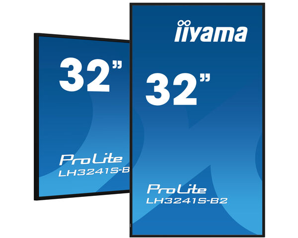 iiyama LH3241S-B2 Signage Display Kiosk design 80 cm (31.5") LED 350 cd/m² Full HD Black 24/7