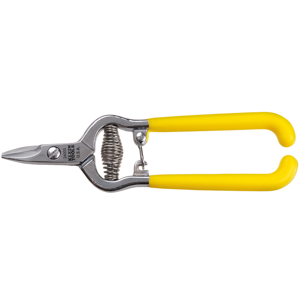 NetPeppers LWL Glasfaser, Kevlar®-Schneidzange mit Federrückstellung(gerader Griff), KLEIN TOOLS