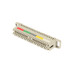 LSA+ TK LSA-Anschlussleiste 2/10 zu 10 DA, für Montagewanne, *mit Farbcode*