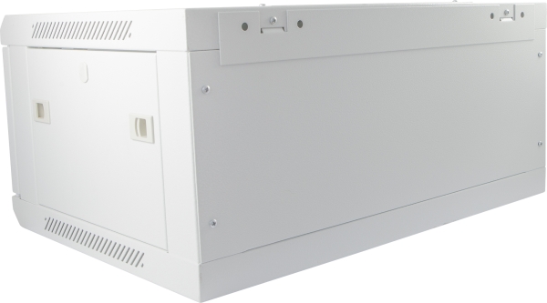 ALLNET 19"Wandgehäuse, 22HE, 1-teilig, T450mm, Lichtgrau, SMC-Serie,