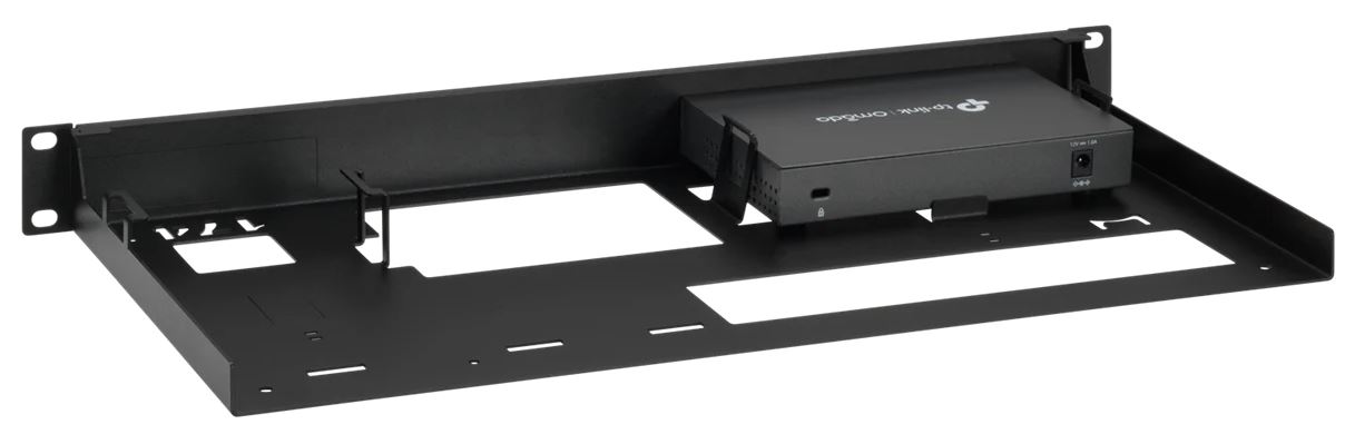 Rackmount.IT, Rack Mount Kit for Omada/TP-Link ER605/ES208G/ES208G-P/ES205G/ES205GP/OC200, 1HE/19",