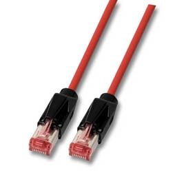 EFB Elektronik K8048PUI5 networking cable Black, Red 5 m Cat6a S/FTP (S-STP)