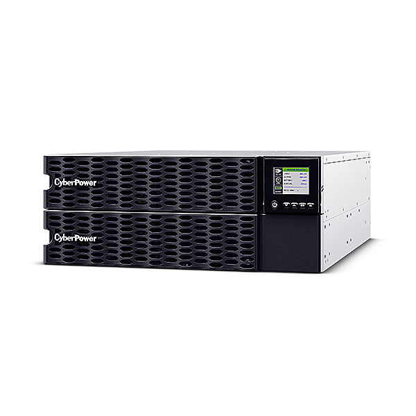 CyberPower USV, OL Tower/19"-Serie,  8000VA/8000W, 4HE, On-Line, LCD, USB/RS232, ext. Runtime, Inkl. RMCARD205, 1-phasig