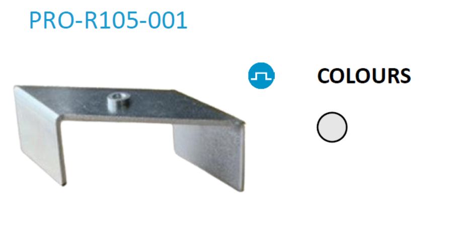 Powergear 3PH BEFESTIGUNGSKLAMMER, Unterputzschiene