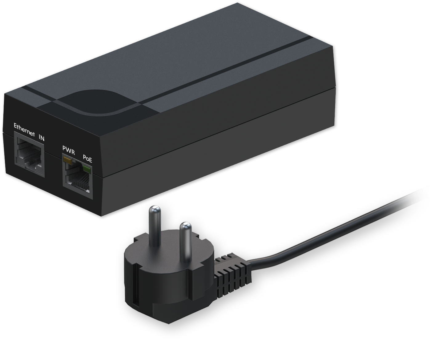 Teltonika · Zubehör · Power · EU Single Port Gigabit Passive PoE Injector 24W