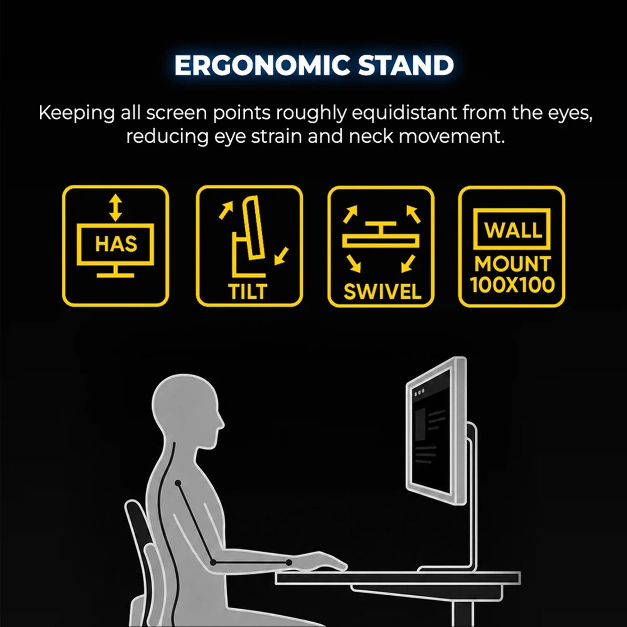 Armaggeddon Pixxel+ PXP32 PRO.G Curve Gaming Monitor (Black)