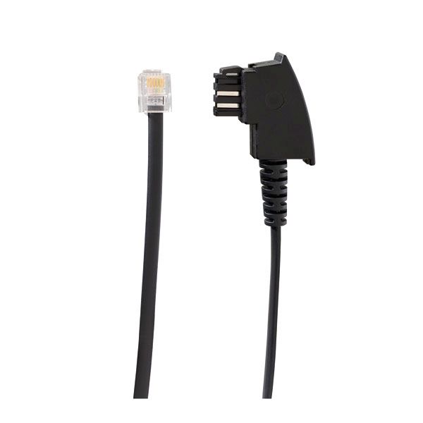 Rutenbeck Line21, Adapter Cable TAE/UAE, 0,5m, Line21®-ADAP TAE/UAE