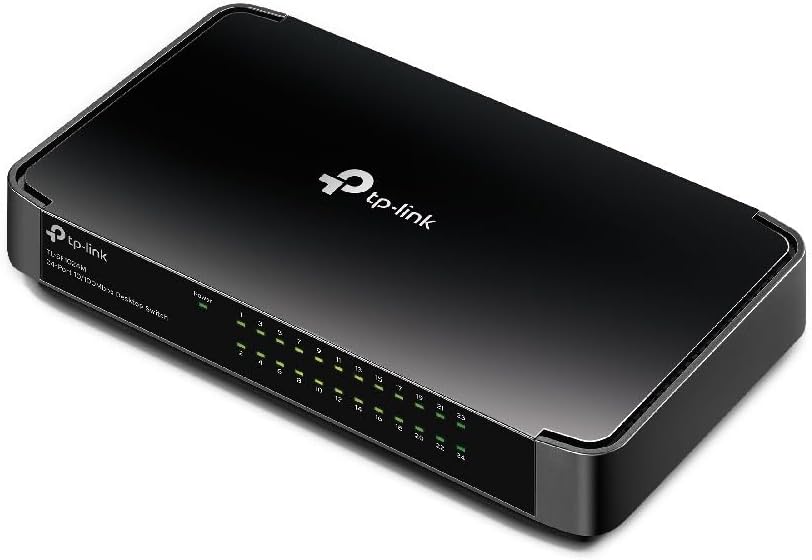TP-Link 24-Port 10/100Mbps Desktop Network Switch
